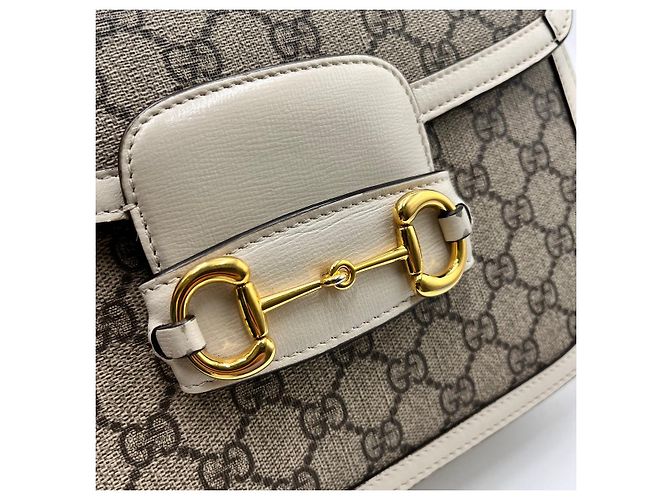 Horsebit 1955 Borsa Horsebit Gucci 1955 Beige - vista 7