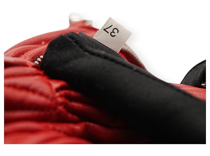 Zaino Mini Miu Miu Rosso - vista 12