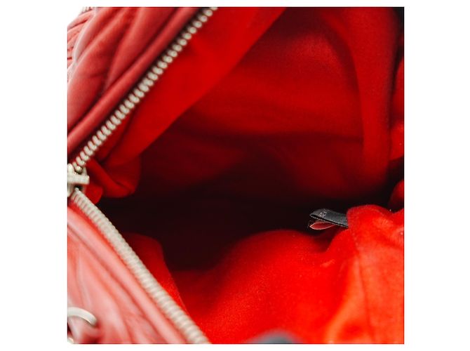 Zaino Mini Miu Miu Rosso - vista 9