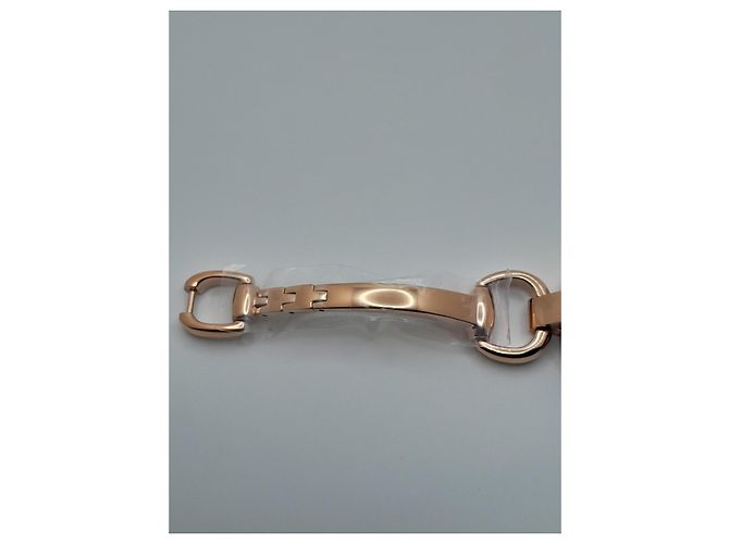 Orologio Gucci Horsebit Oro Rosa e Quadrante Nero YA139507 D'oro - vista 6