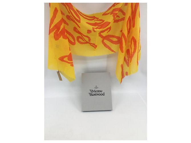 Stola in lana Vivienne Westwood Multicolore - vista 14