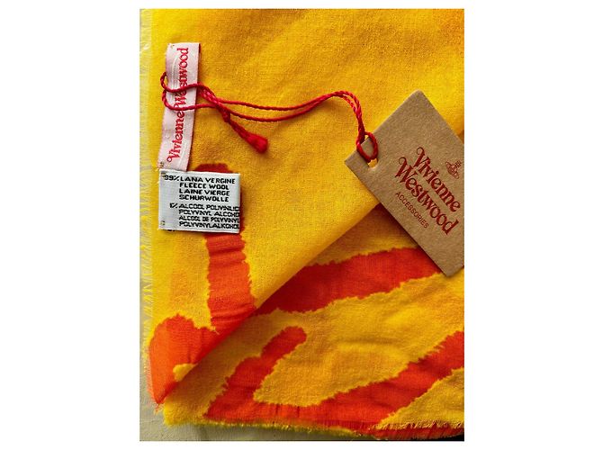 Stola in lana Vivienne Westwood Multicolore - vista 3