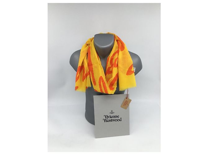Stola in lana Vivienne Westwood Multicolore - vista 4