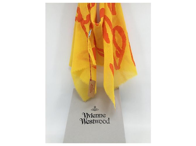 Stola in lana Vivienne Westwood Multicolore - vista 5
