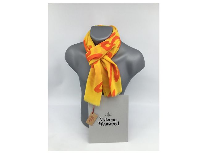 Stola in lana Vivienne Westwood Multicolore - vista 6