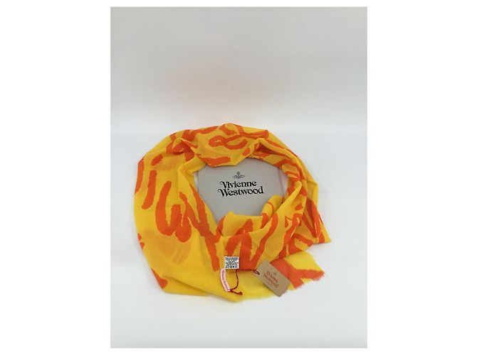 Stola in lana Vivienne Westwood Multicolore - vista 7