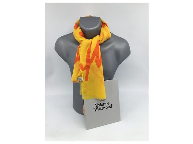 Stola in lana Vivienne Westwood Multicolore - vista 8