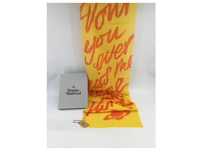 Stola in lana Vivienne Westwood Multicolore - vista 9