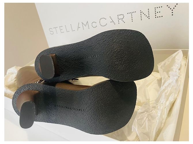 Stella Mc Cartney Botas Stella McCartney Ryder Marrón Oscuro Cuero Vegano - vista 5