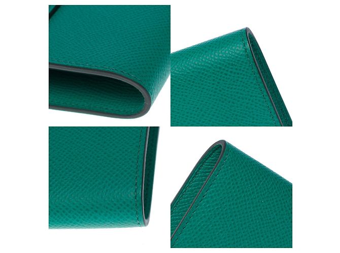 Hermès Borsa HERMES Kelly to go in Pelle Verde - 102486 - vista 12
