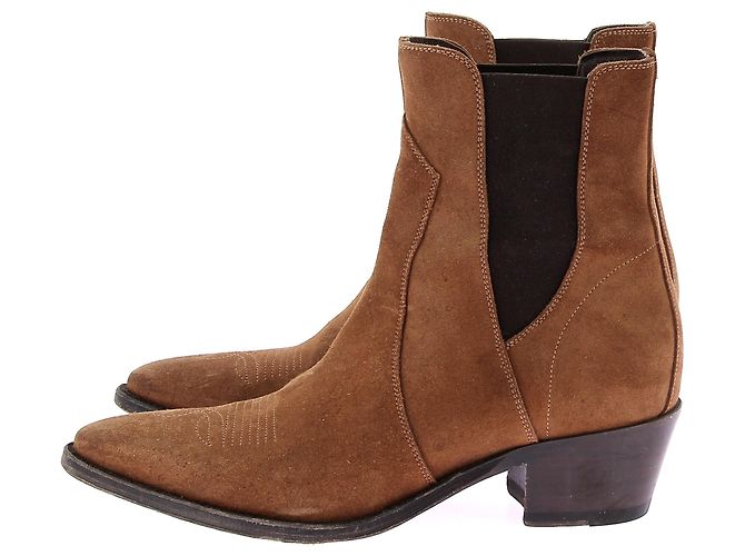 Céline Botines CELINE T.EU 37 Ante Castaño - vista 3