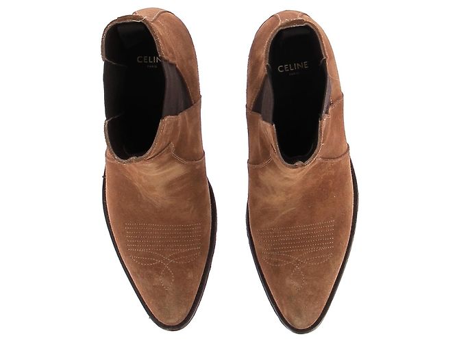 Céline Botines CELINE T.EU 37 Ante Castaño - vista 6