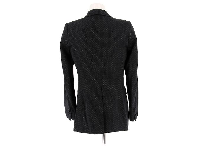 Jacke DRIES VAN NOTEN T.FR 36 Wolle Schwarz - Ansicht 2
