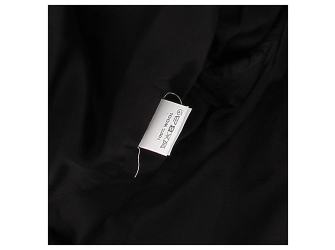 Jacke DRIES VAN NOTEN T.FR 36 Wolle Schwarz - Ansicht 6