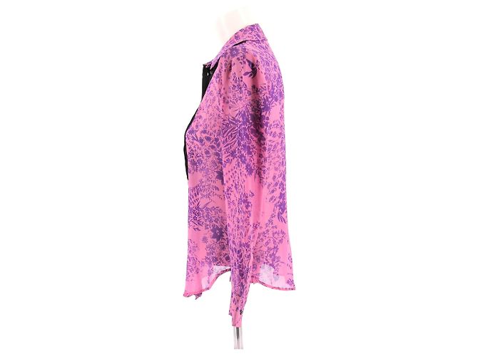 Chloé CHLOE Tops T.FR 38 Seide Pink - Ansicht 4