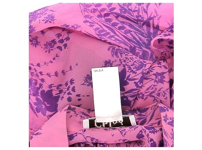 Chloé CHLOE Tops T.FR 38 Seide Pink - Ansicht 7