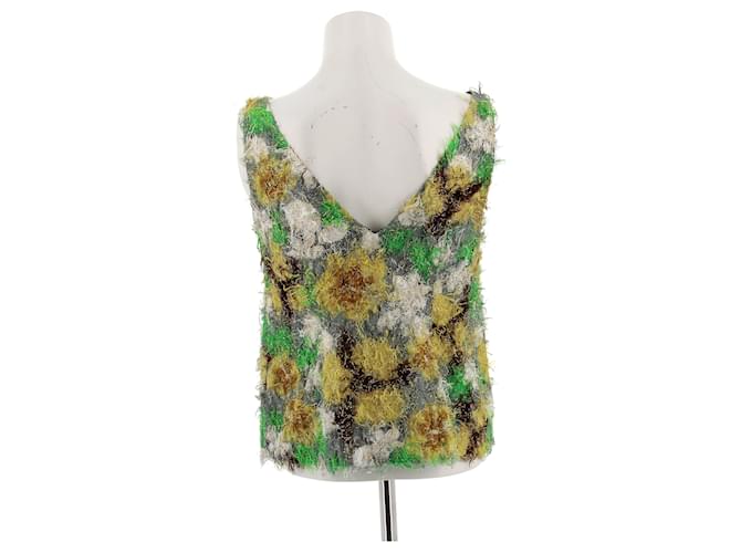 MARNI Tops T.IT 38 Algodón Gris - vista 2