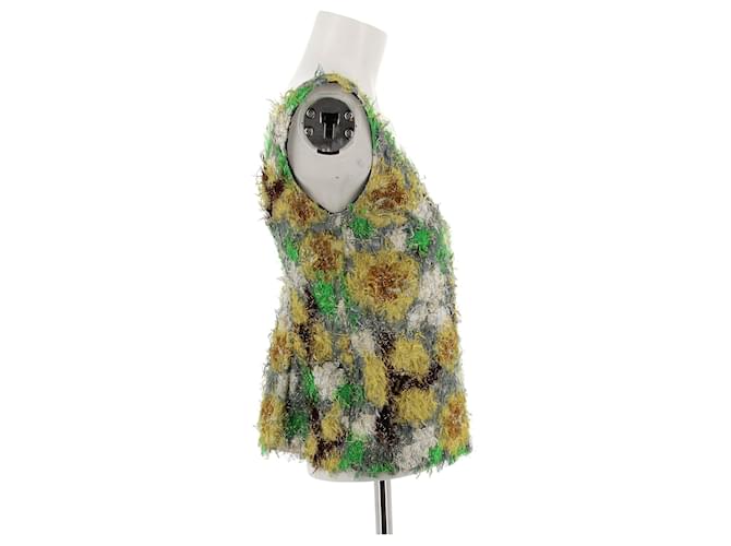 MARNI Tops T.IT 38 Algodón Gris - vista 3