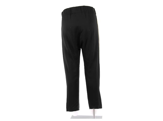 Pantalones MARNI T.IT 38 Viscosa Negro - vista 2