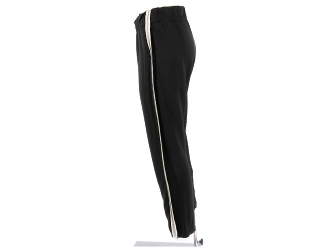 Pantalones MARNI T.IT 38 Viscosa Negro - vista 4