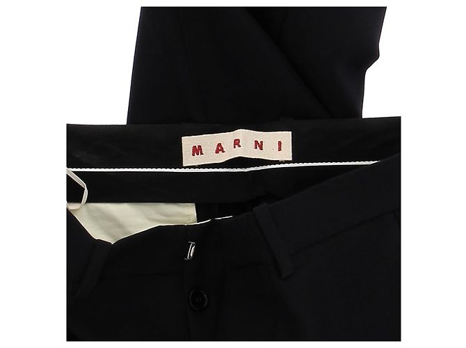 MARNI Hosen T.IT 38 Polyester Schwarz - Ansicht 5