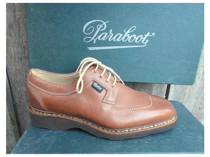 Paraboot Derbies aus Leder hellbraun - Ansicht 2