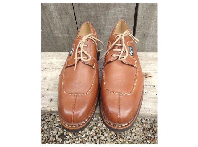 Paraboot Derbies aus Leder hellbraun - Ansicht 3
