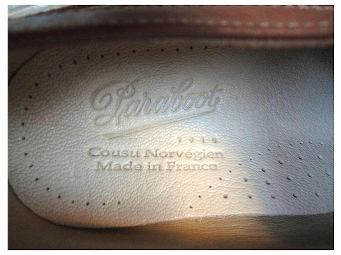 Paraboot Derbies aus Leder hellbraun - Ansicht 6