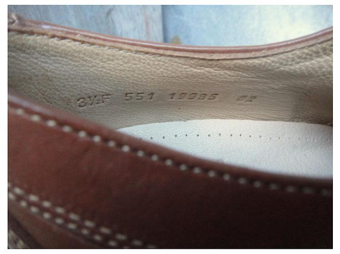 Paraboot Derbies aus Leder hellbraun - Ansicht 7