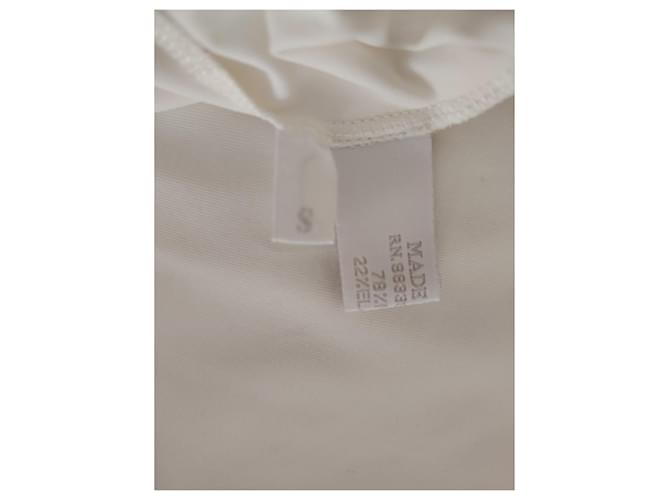 Prada Stretch Oberteil Weiß Nylon - Ansicht 5