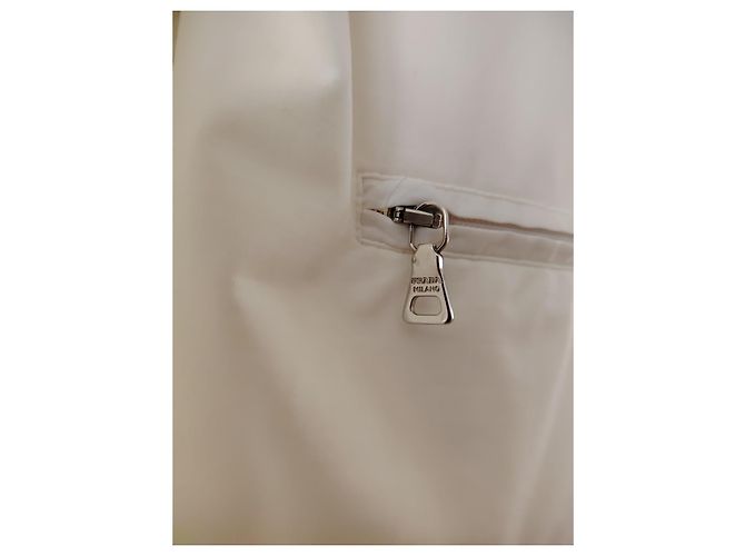 Prada Stretch Oberteil Weiß Nylon - Ansicht 8