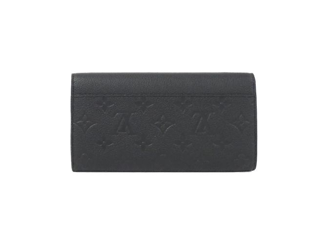 Portafoglio Sarah M61182 Monogram Empreinte Louis Vuitton Nero - vista 2