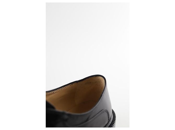 Barbara Bui Schwarze Leder Schnürschuhe - vista 4