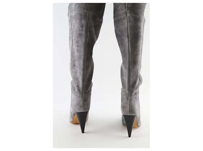 Iro Botas de ante gris - vista 5