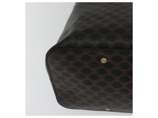 Céline Borsa a tracolla CELINE Macadam Canvas PVC Pelle Nero Oro Aut mr1013 D'oro - vista 12
