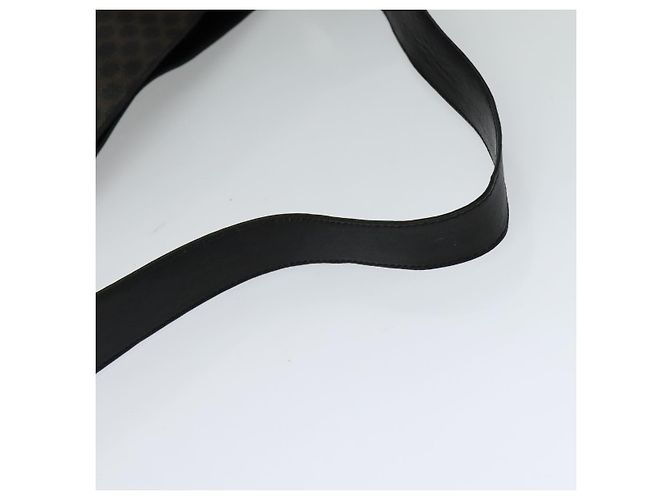 Céline Borsa a tracolla CELINE Macadam Canvas PVC Pelle Nero Oro Aut mr1013 D'oro - vista 7