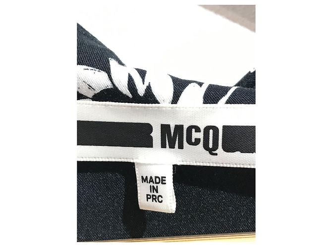ALEXANDER MCQUEEN Tops T.Internacional L Viscosa Negro - vista 5