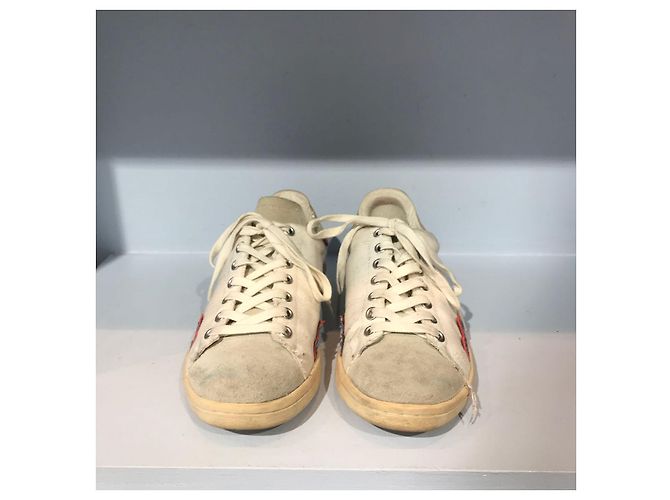Scarpe ISABEL MARANT T.EU 36 Tessuto Bianco - vista 2