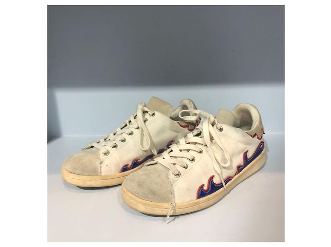 Scarpe ISABEL MARANT T.EU 36 Tessuto Bianco - vista 3