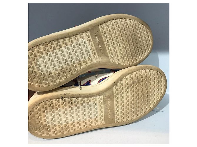 Scarpe ISABEL MARANT T.EU 36 Tessuto Bianco - vista 5