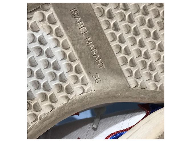 Scarpe ISABEL MARANT T.EU 36 Tessuto Bianco - vista 6