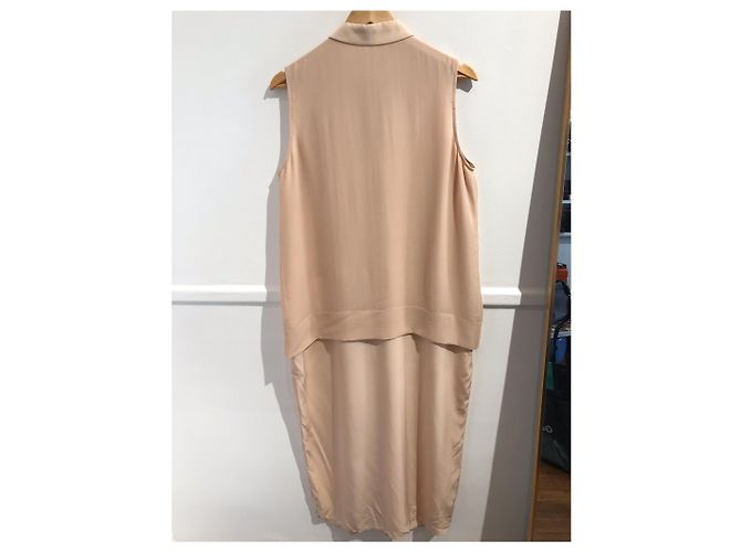 ALEXANDER WANG Kleider T.International M Seide Beige - Ansicht 2