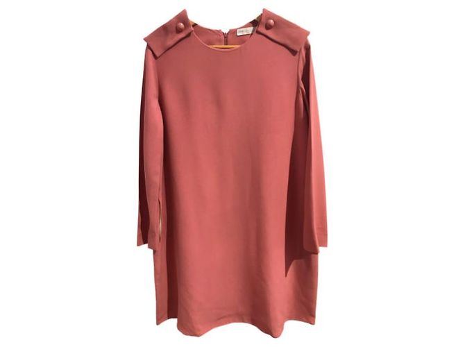 Chloé CHLOE Vestidos T.Internacional L Viscosa Rosa - vista 8