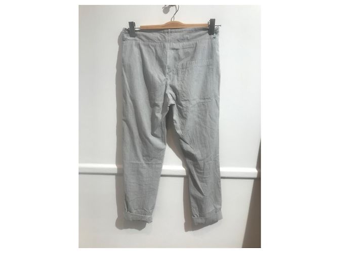 VANESSA BRUNO Pantalones T.International S Algodón Azul - vista 3