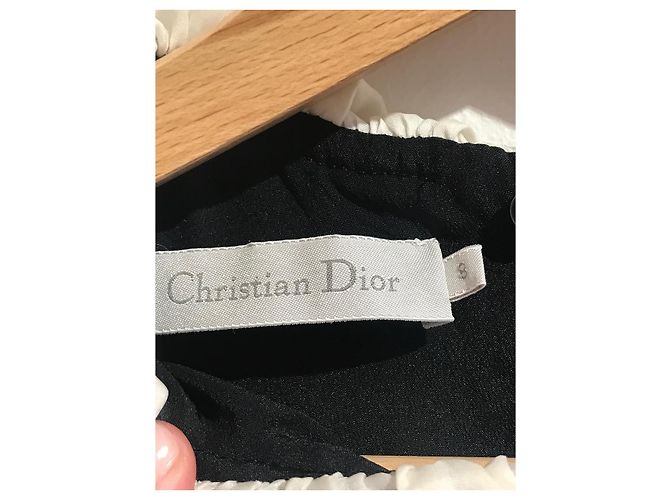 DIOR Kleider T.FR 8 Jahre - bis zu 128cm Samt Schwarz - Ansicht 3