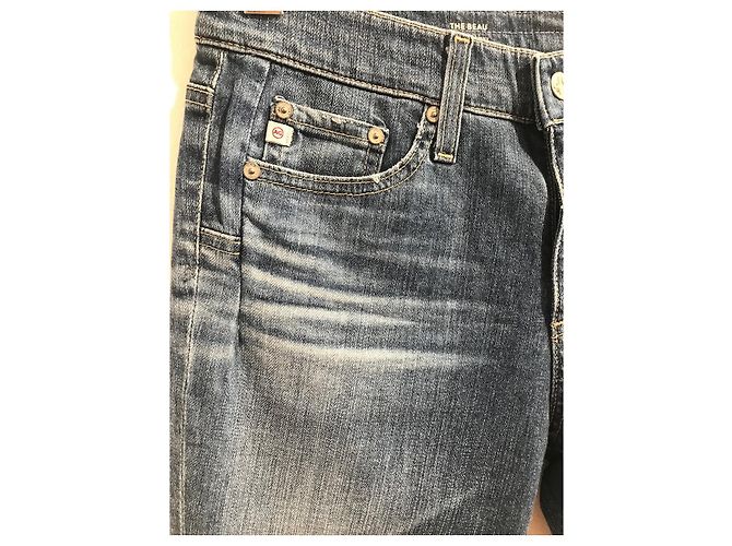 Autre Marque AG ADRIANO GOLDSCHMIED Jeans T.FR 36 Algodón Azul - vista 2
