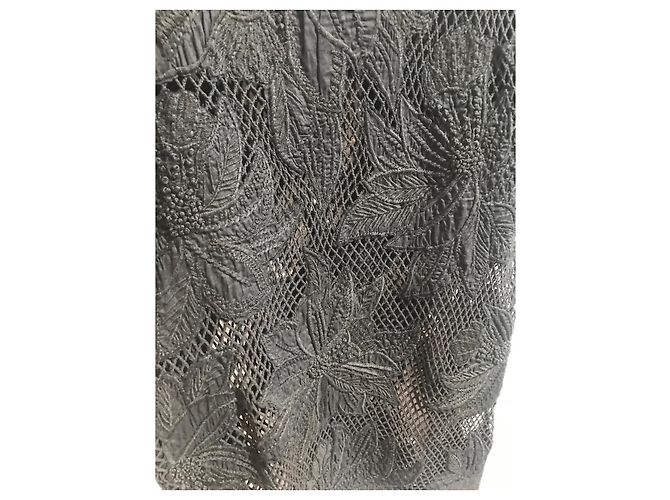 Vestidos ISABEL MARANT ETOILE T.International S Algodón Negro - vista 2