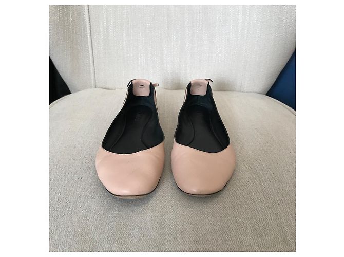 Chloé CHLOE Bailarinas T.EU 36.5 Cuero Beige - vista 2