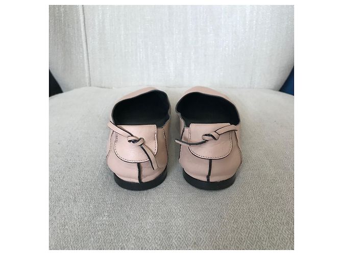 Chloé CHLOE Bailarinas T.EU 36.5 Cuero Beige - vista 5
