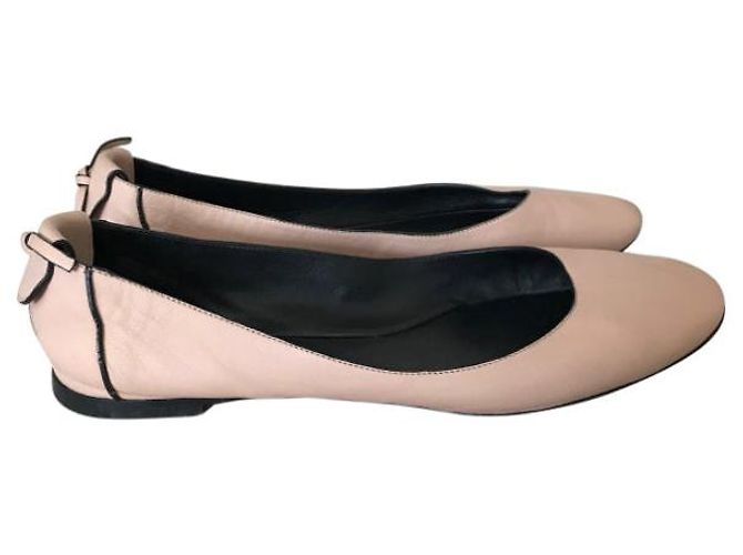 Chloé CHLOE Bailarinas T.EU 36.5 Cuero Beige - vista 8